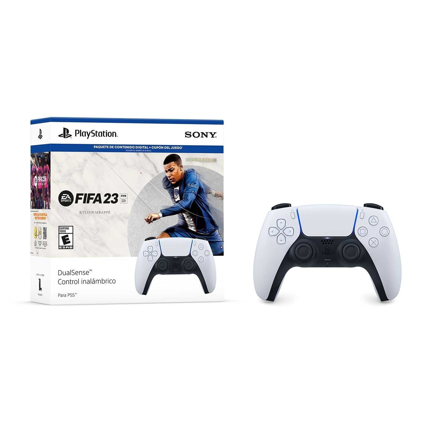 Control inalámbrico DualSense PlayStation 5 + PIN de Juego Digital FIFA 23