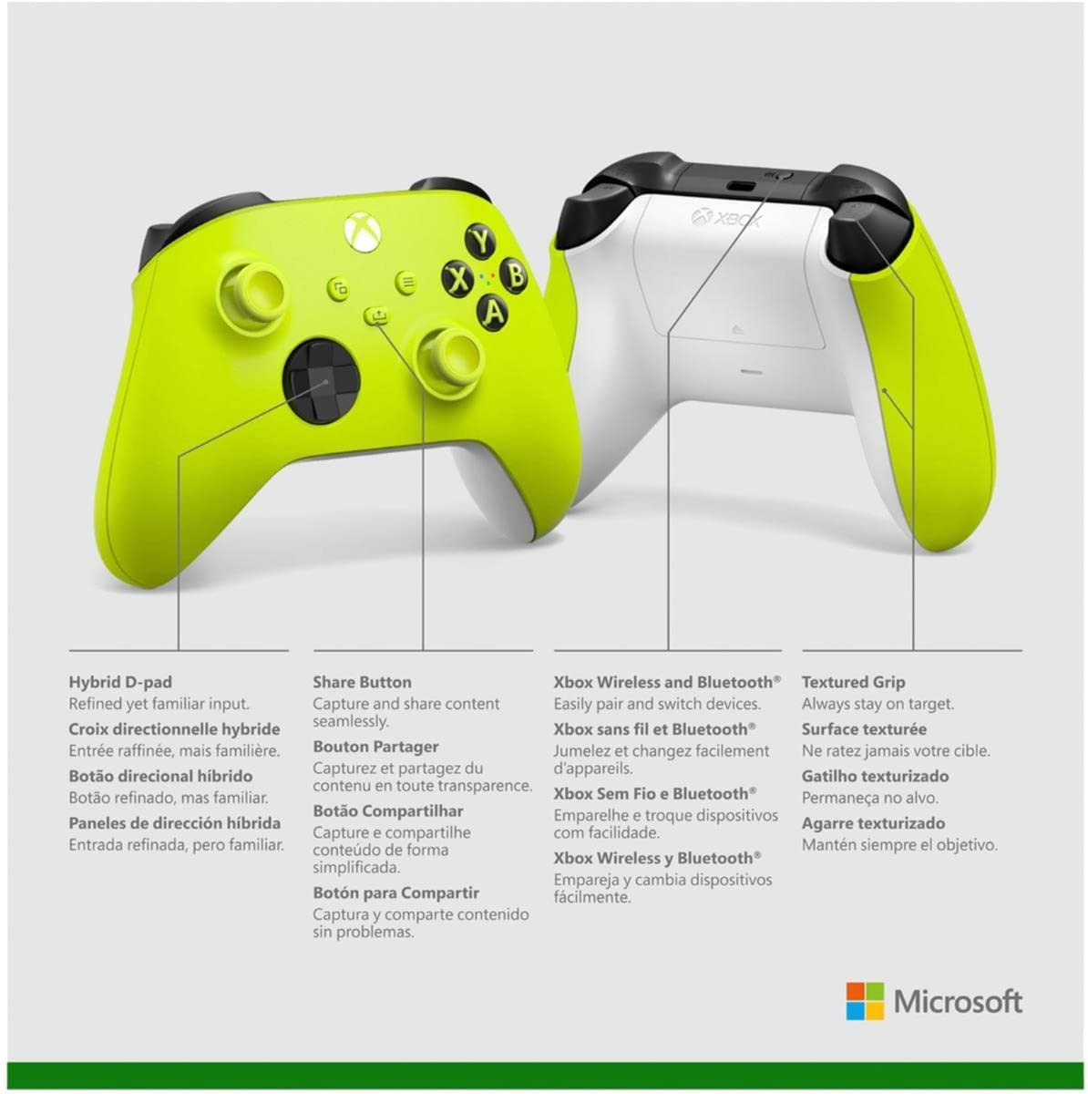 Control Xbox Inalambrico - Verde Electrico