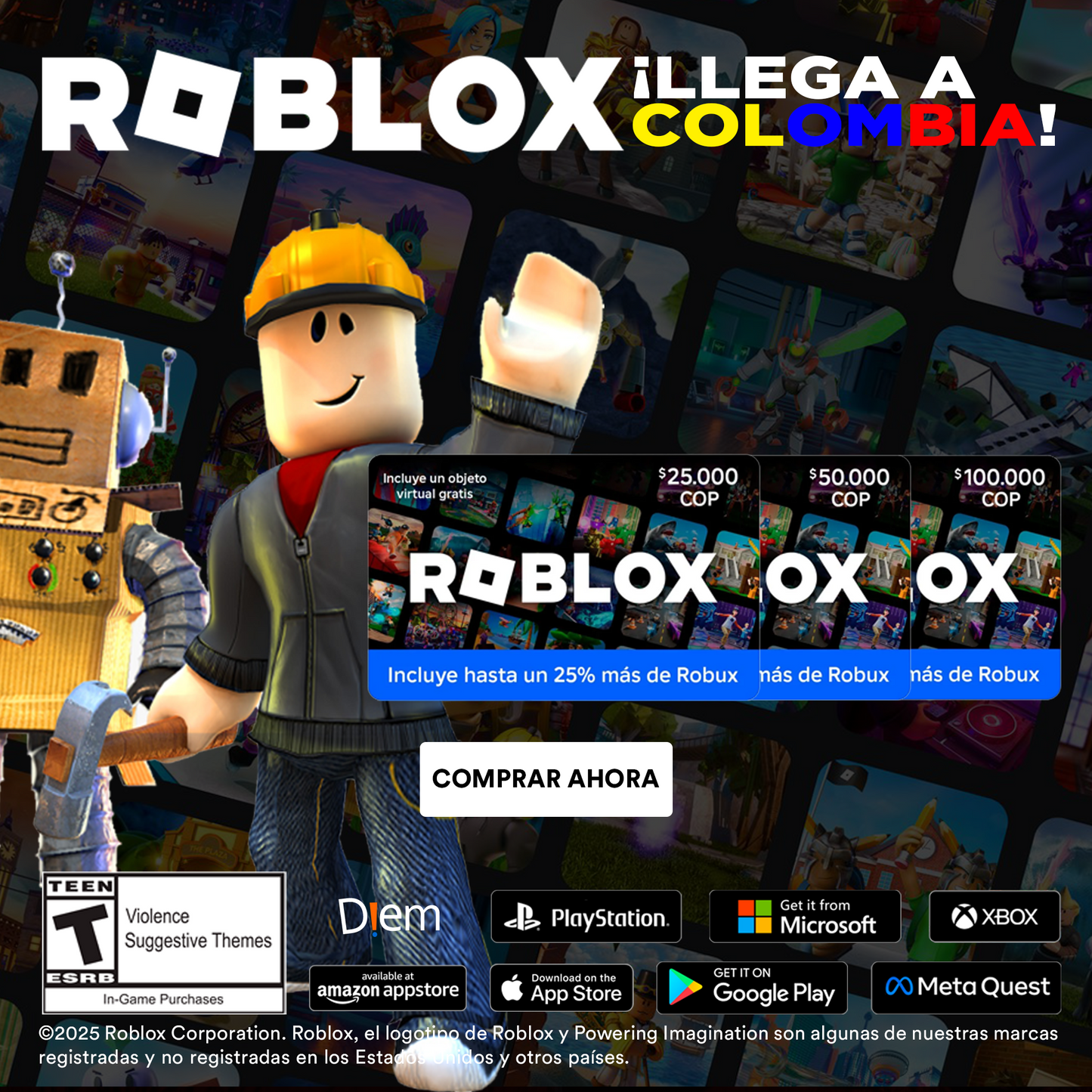 PIN Virtual Roblox