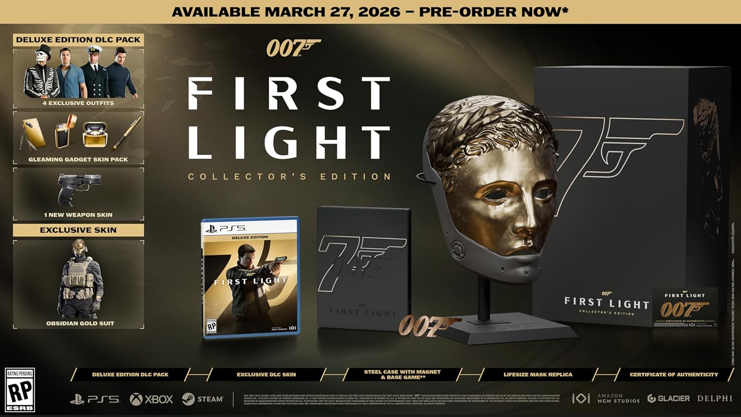007 First Light - Collector's Edition - PlayStation 5 