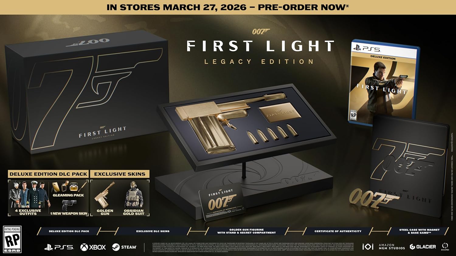 007 First Light - Legacy Edition - PlayStation 5 