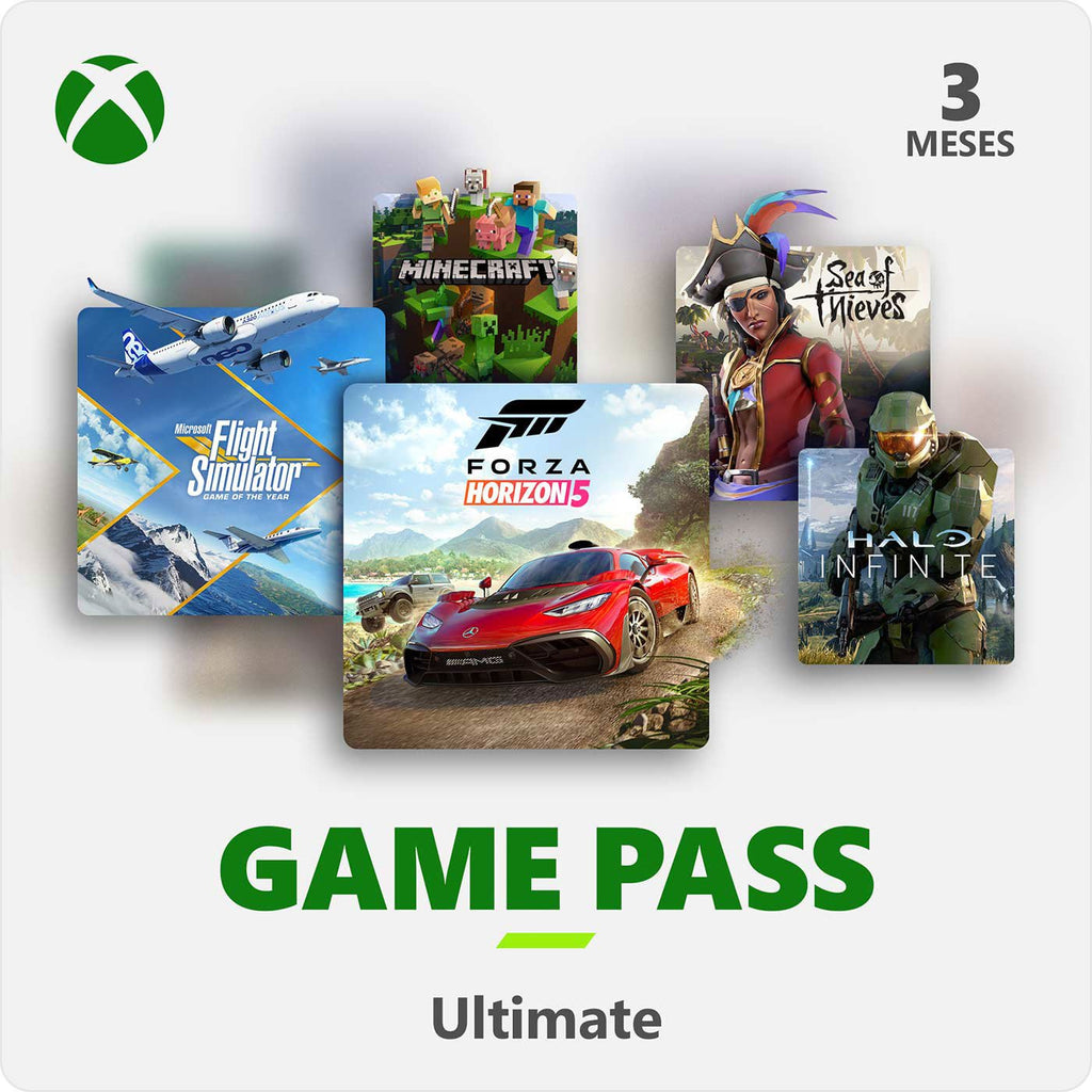 Xbox Game Pass Ultimate 3 Meses Consola