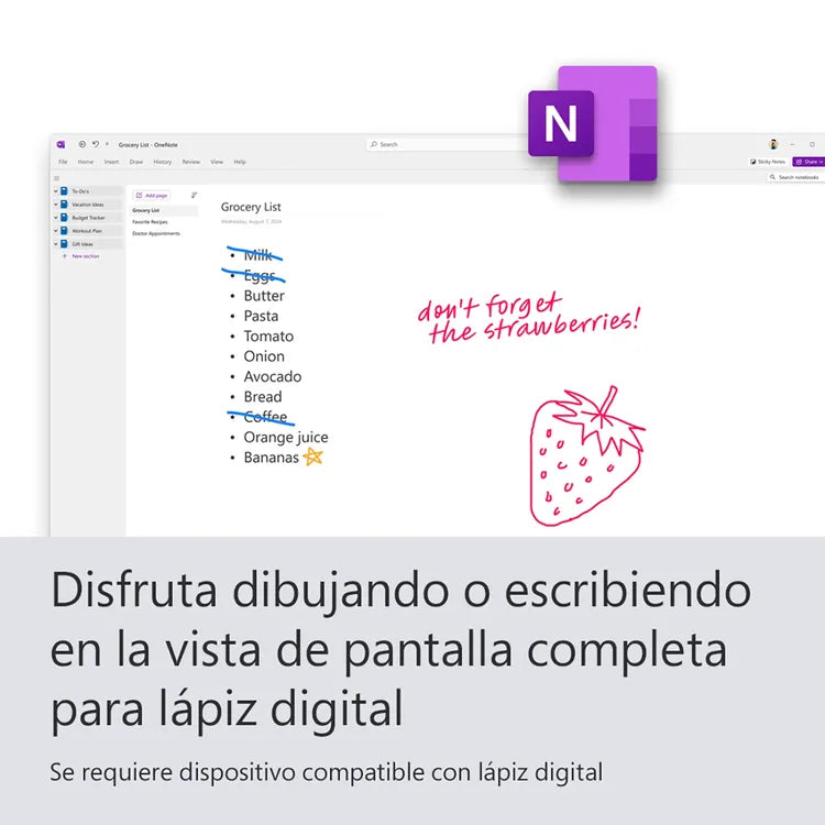 Pin Microsoft Office Hogar 2024