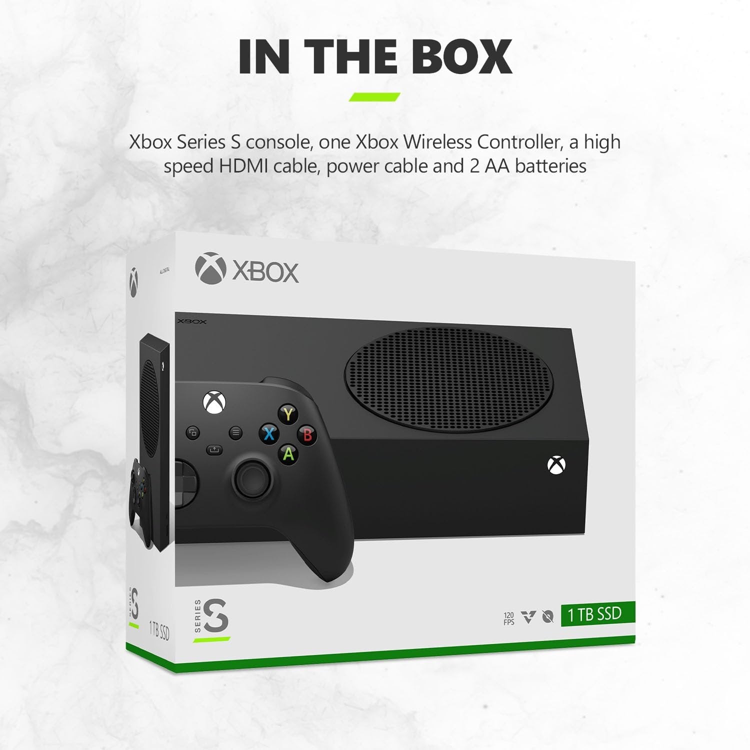 Xbox Series S – 1TB Black