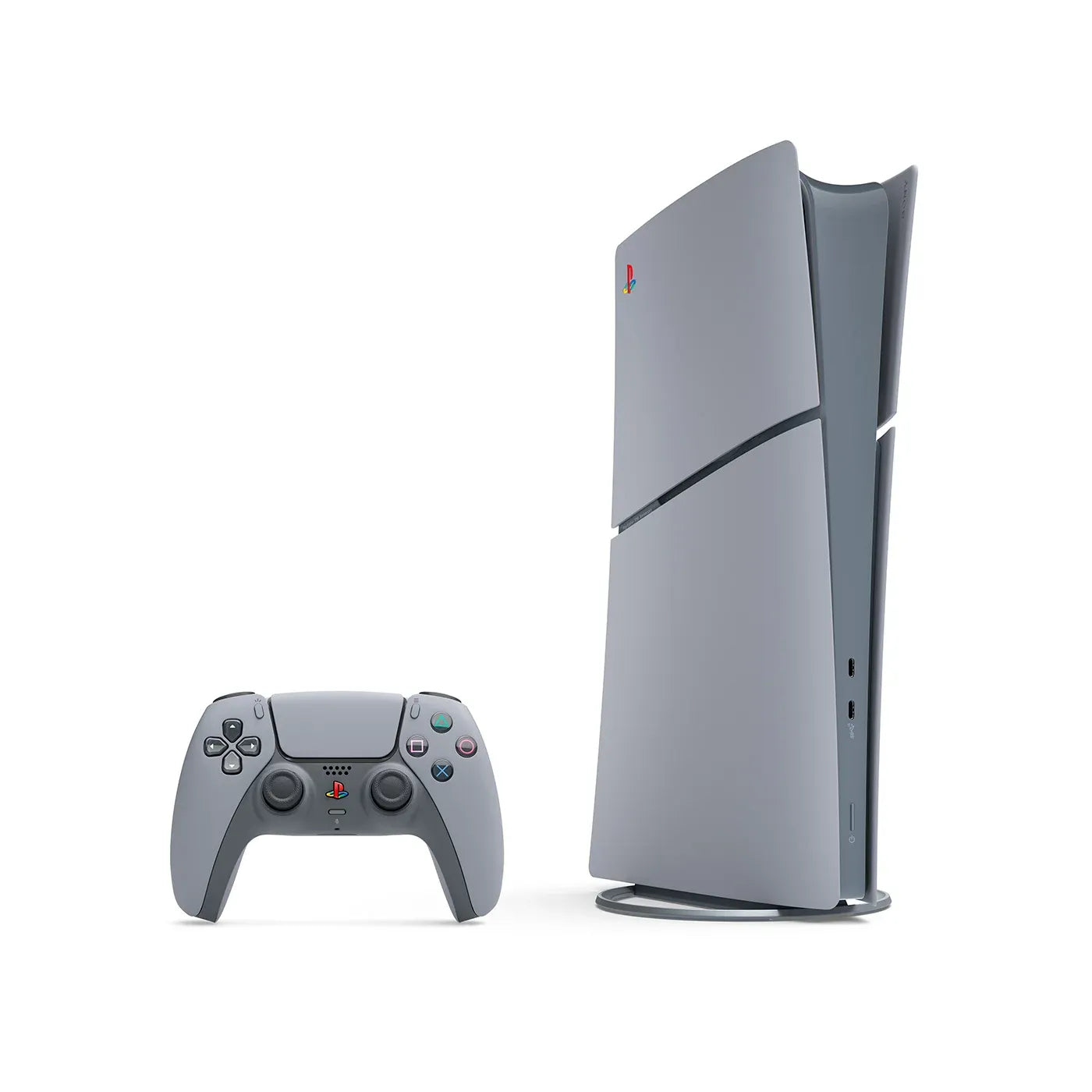 Consola PS5 Digital 1 TB Slim Gris + 1 Control inalámbrico Edición limitada 30° Aniversario