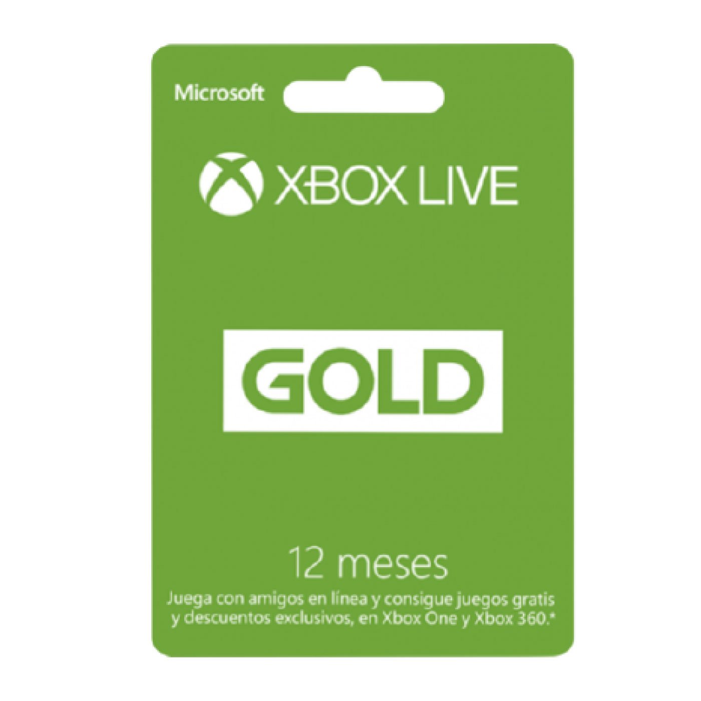 Xbox Live 12 Meses