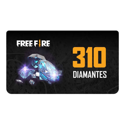 PIN Virtual FreeFire 310 Diamantes