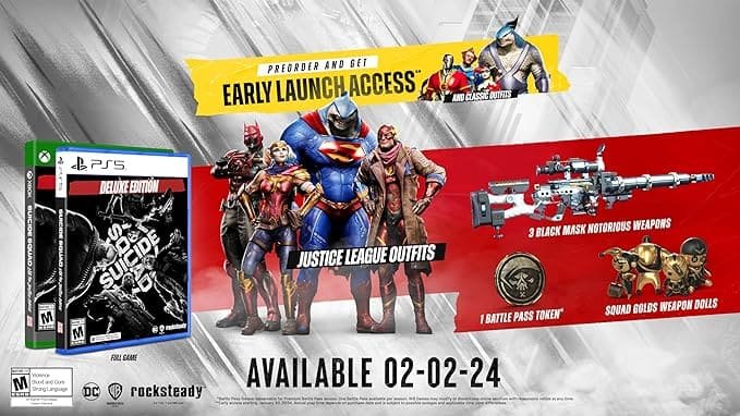 Suicide Squad: Kill the Justice League PS5 Pre-orden
