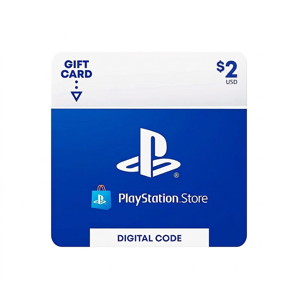 PSN 2 USD USA - PlayStation Gift Card - [Código digital]