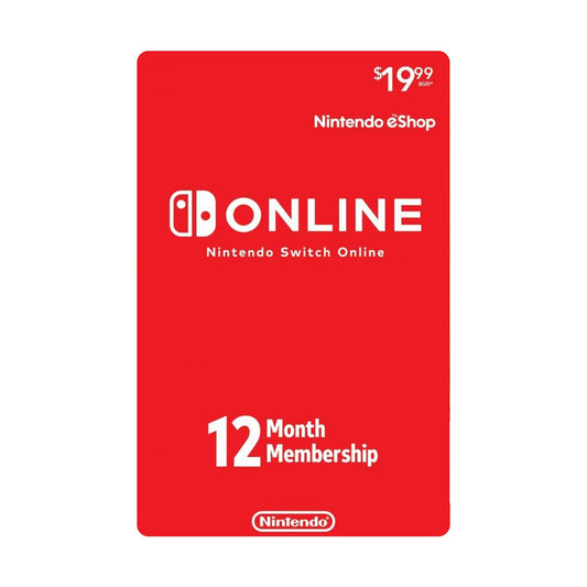 Nintendo Online 12 Months