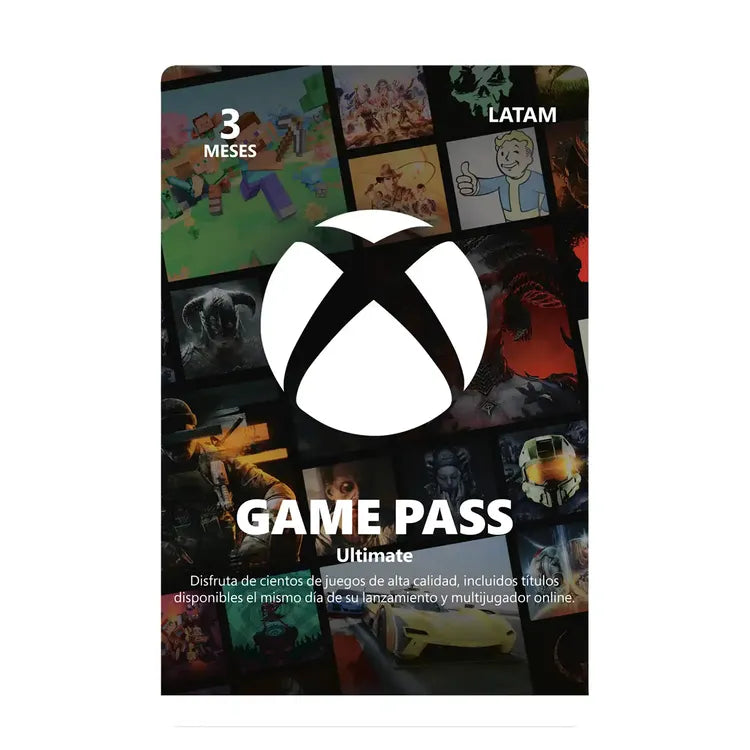 Xbox Game Pass Ultimate 3 Meses