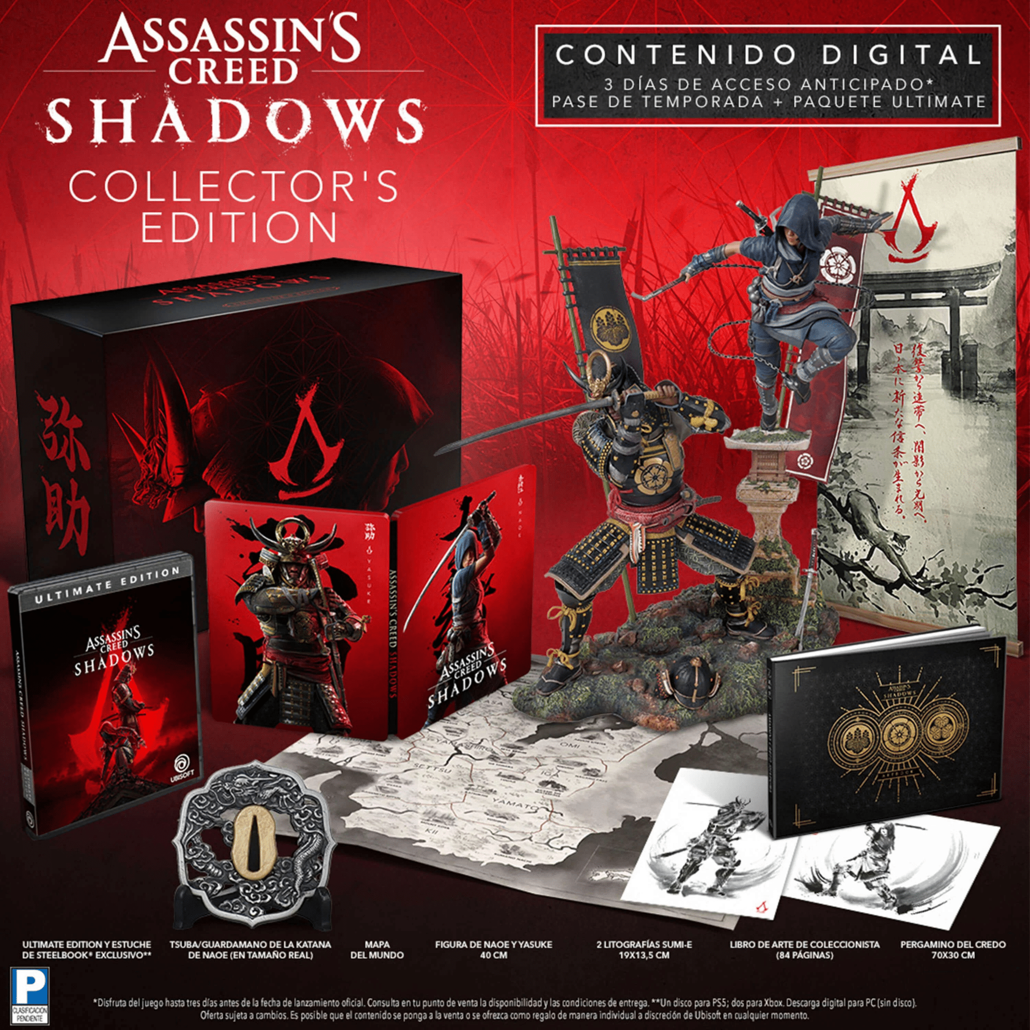 Assassins Creed Shadows Edición Coleccionista para PS5 0454