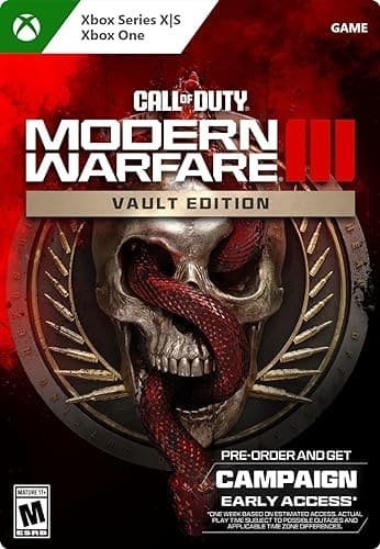 Call Of Dutty Modern Warfare lll Edición Vault - Xbox Series, Xbox One (código digital) B0CH16J272