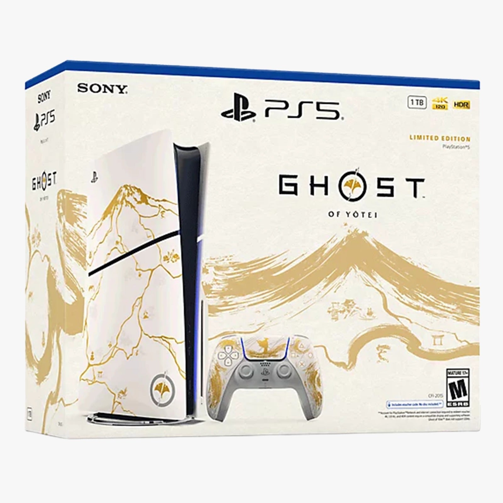 Consola PlaySTATION 5 (PS5) Slim Edicion Ghost of Yōtei Consola de Videjuegos 
