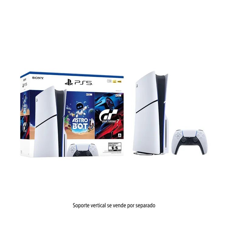 Consola PS5 Edición CD´s Modelo Slim Bundle (Astro Bot & Gran Turismo 7) Consola de Videjuegos 711719023937