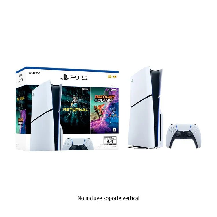 Consola PS5 Estándar 1TB Slim Bundle Returnal + Ratchet & Clank: Rift Apart Consola de Videjuegos 711719570875
