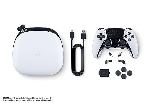 Control inalámbrico DualSense Edge PlayStation 5 - Blanco con negro