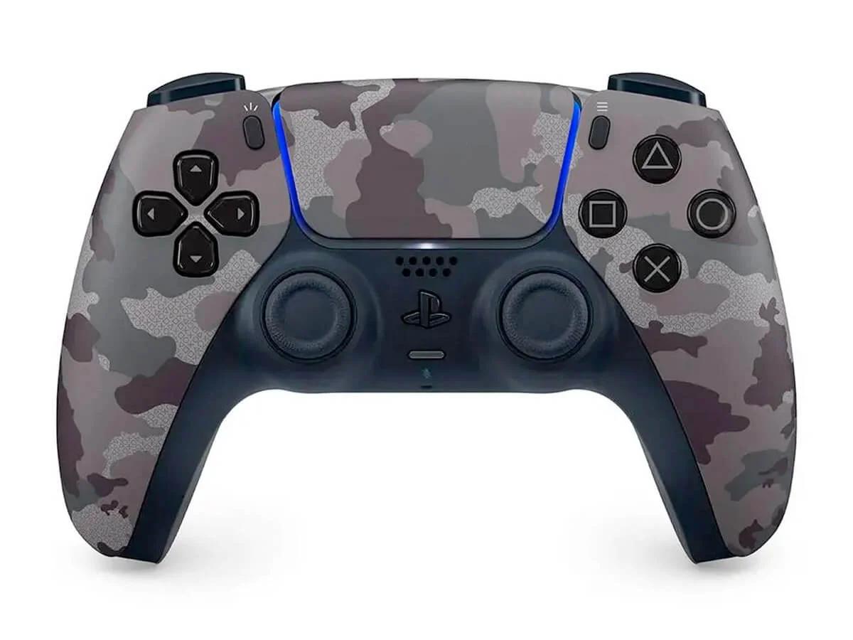 Control inalámbrico DualSense™ - Gris camuflaje control 