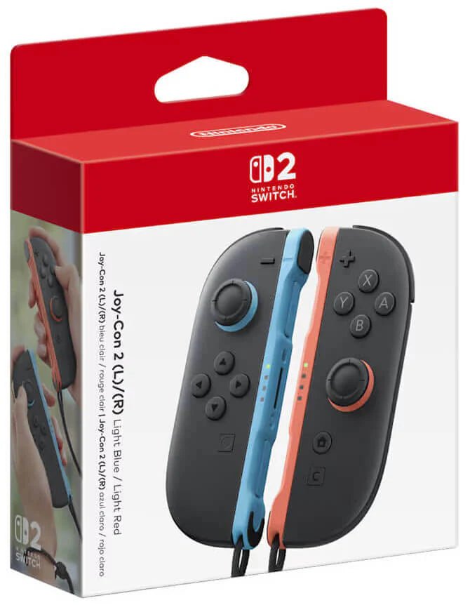 Control Joy - Con (L - R) Azul y Rojo Neón Nintendo Switch 2 Edition Control Joy - Con (L - R) Azul y Rojo Neón Nintendo Switch 2 Edition 