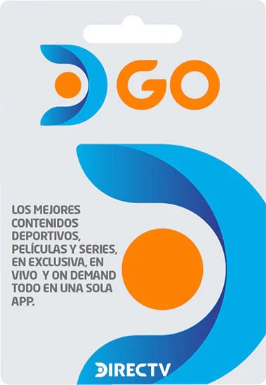 DirecTV GO 89.900 Tarjeta de regalo 196742021424