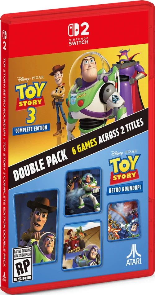 Toy Story: Retro Roundup! + Toy Story 3 Complete Edition Double Pack Nintendo Switch 2 Edition