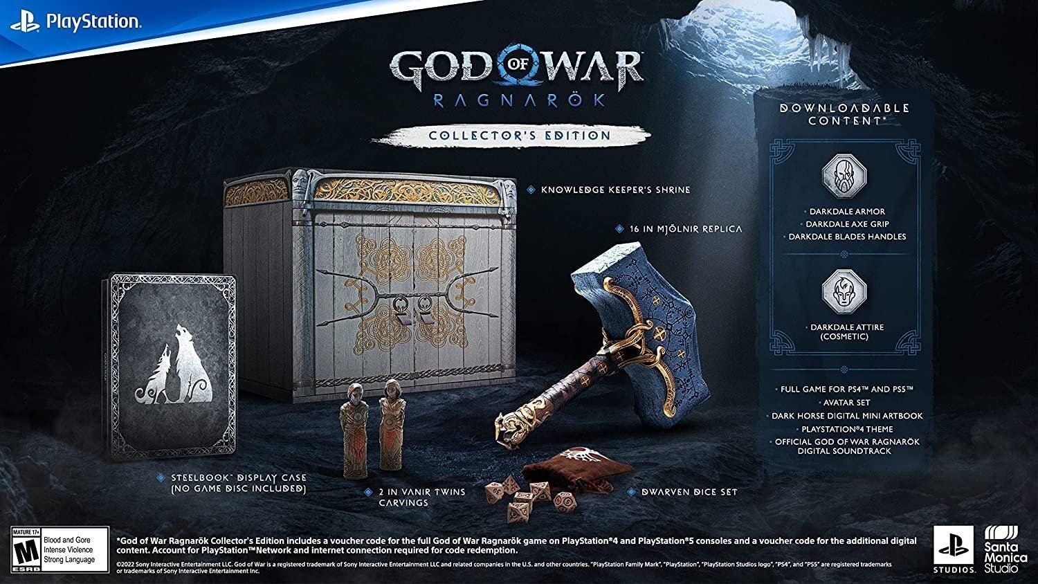 God of War Ragnarok Edición Coleccionista 711719549611