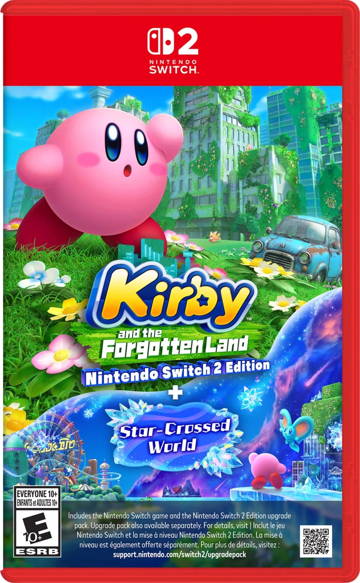Kirby and the Forgotten Land Nintendo Switch 2 Edition + Star - Crossed World Kirby and the Forgotten Land Nintendo Switch 2 Edition + Star - Crossed World 45496905811