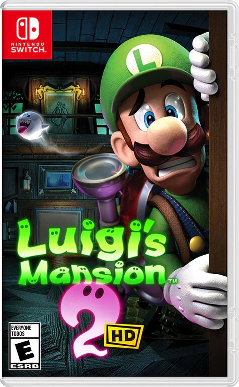 Luigi’s Mansion 2 HD Video juego 00045496904807