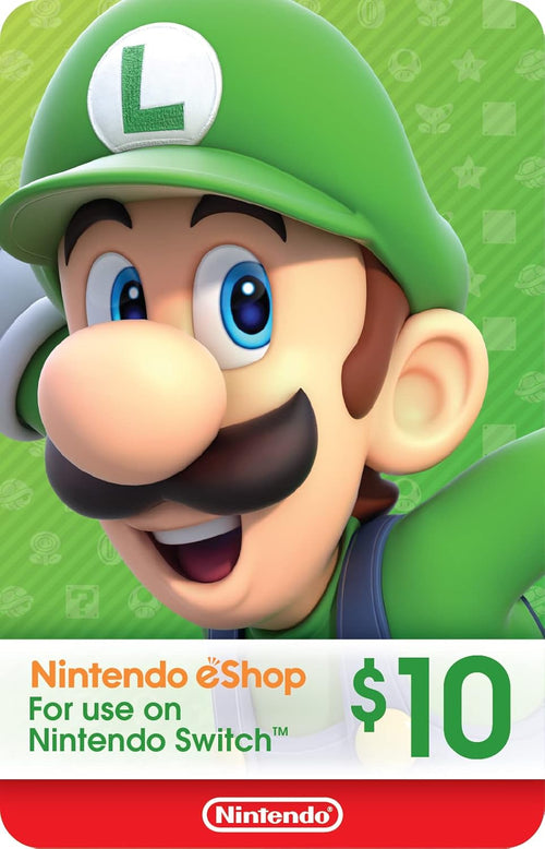Nintendo eShop $10 Tarjeta de regalo 799366445838