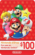 Nintendo eShop $100 Tarjeta de regalo 196742047066