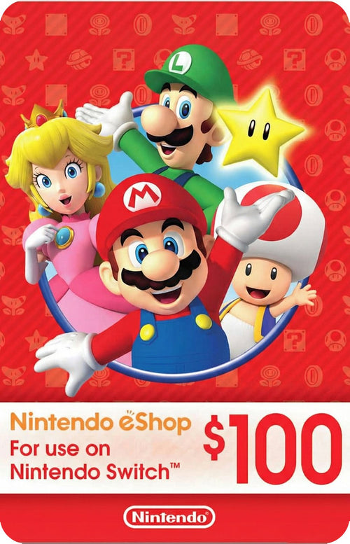 Nintendo eShop $100 Tarjeta de regalo 196742047066