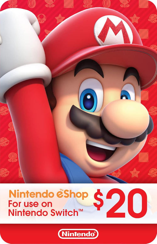 Nintendo eShop $20 Tarjeta de regalo 799366104667