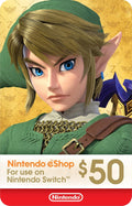 Nintendo eShop $50 Tarjeta de regalo B01M1VX5UJ