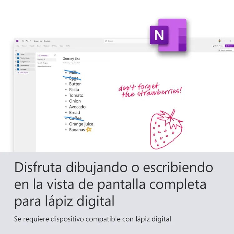 Pin Microsoft Office Hogar 2024 Tarjeta de regalo 196742087239