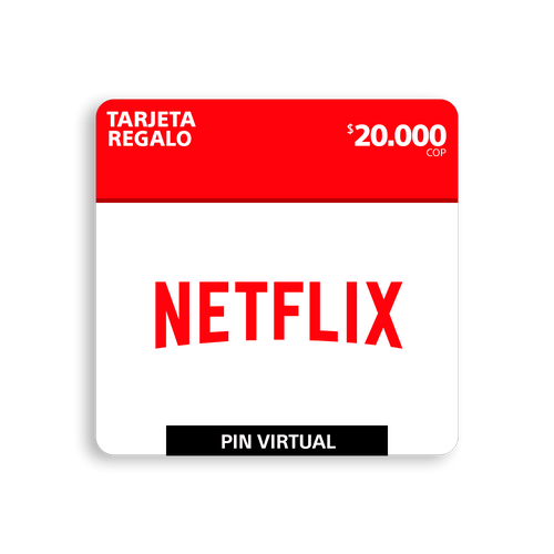PIN Netflix Tarjeta de regalo 799366704935