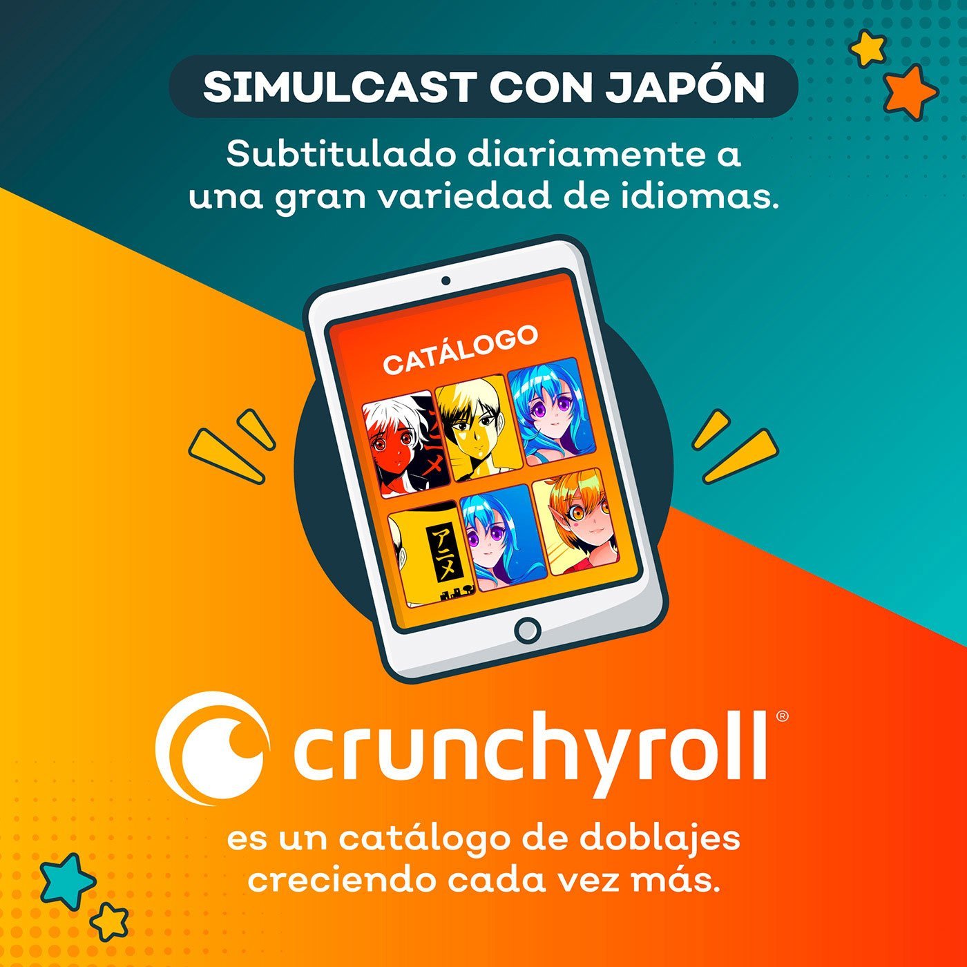 PIN Virtual Crunchyroll Suscripción 799366851813