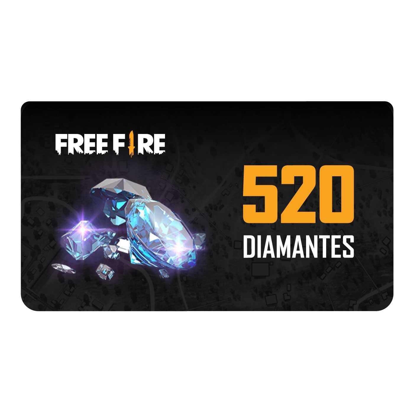 PIN Virtual FreeFire 520 Diamantes 799366881469