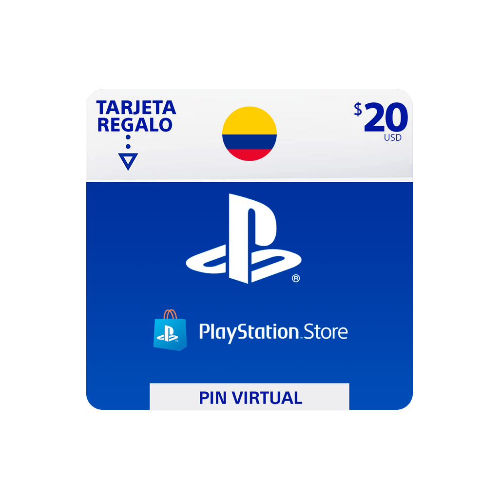 Pin Virtual PLAYSTATION $20 USD Tarjeta de regalo 799366426257