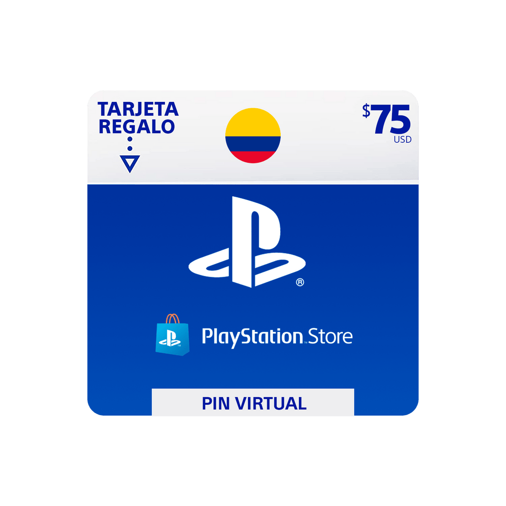 Pin Virtual PLAYSTATION $75 USD Tarjeta de regalo 196742058833