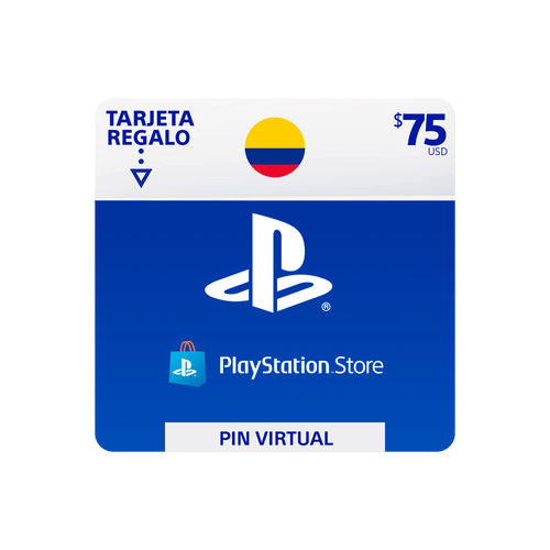 Pin Virtual PLAYSTATION $75 USD Tarjeta de regalo 196742058833