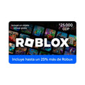 PIN Virtual Roblox Tarjeta de regalo 196742060348