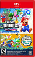 Preorden - Super Mario Bros Wonder Nintendo Switch 2 Edition + Encuentro en el Parque Belabel 