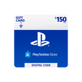 PSN 150 USD USA - PlayStation Gift Card - [Código digital] Tarjeta de regalo 