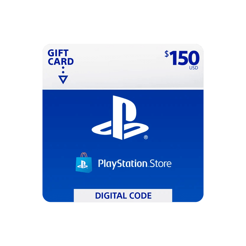 PSN 150 USD USA - PlayStation Gift Card - [Código digital] Tarjeta de regalo 