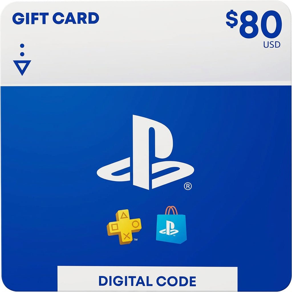 PSN 80 USD USA - PlayStation Gift Card - [Código digital] Tarjeta de regalo 7993664581224