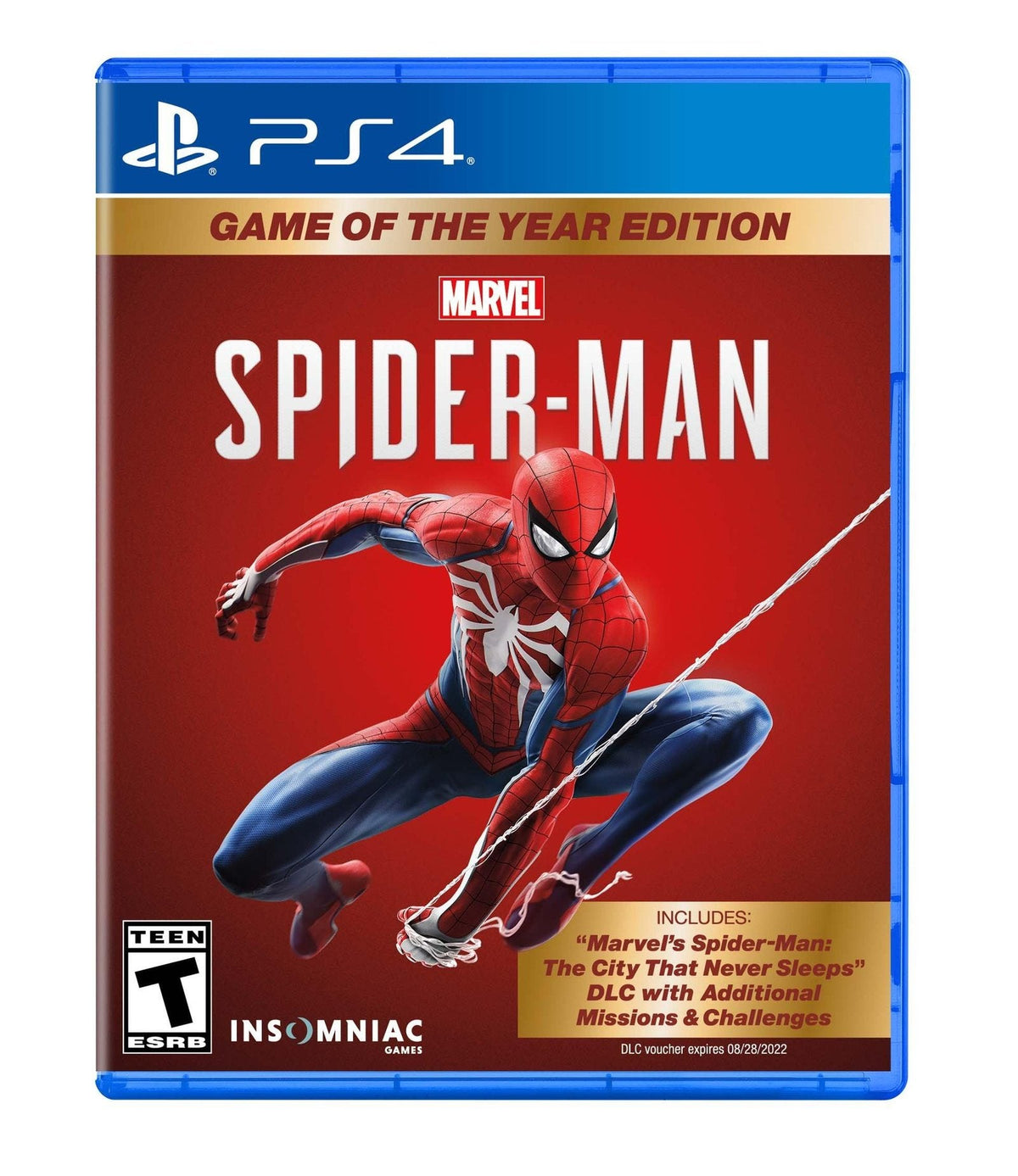 SpiderMan GOTY ED PS4 Videojuego B07WVM55X8