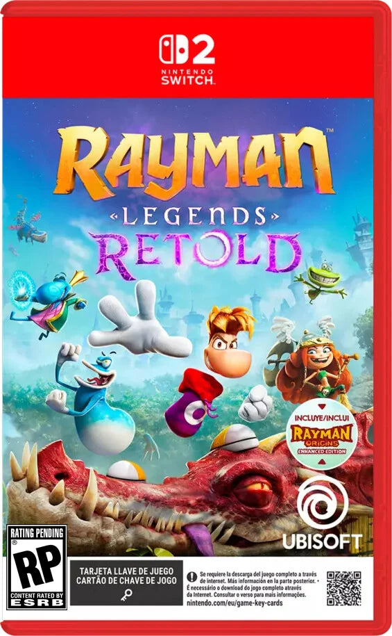 Rayman Legends Retold Nintendo Switch 2 Edition