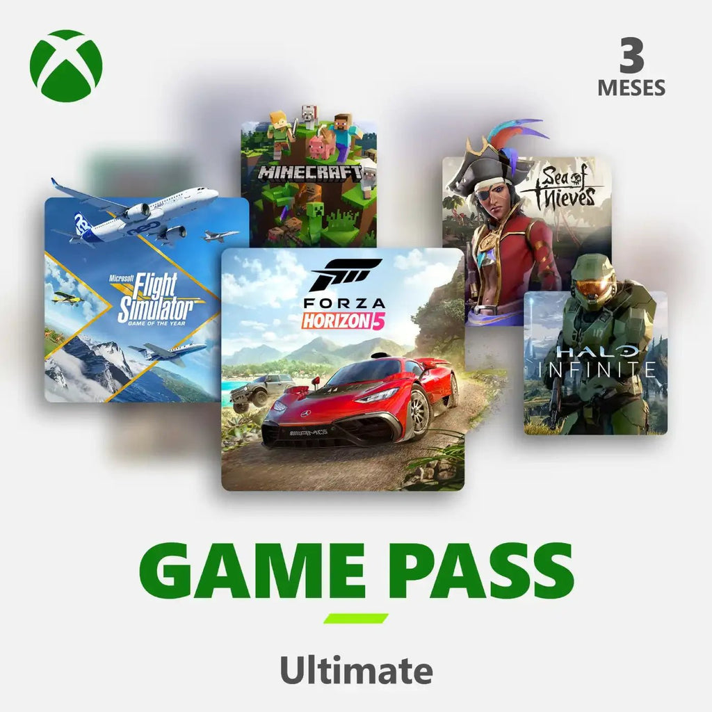 Xbox Game Pass Ultimate 3 Meses Tarjeta de regalo 799366942979