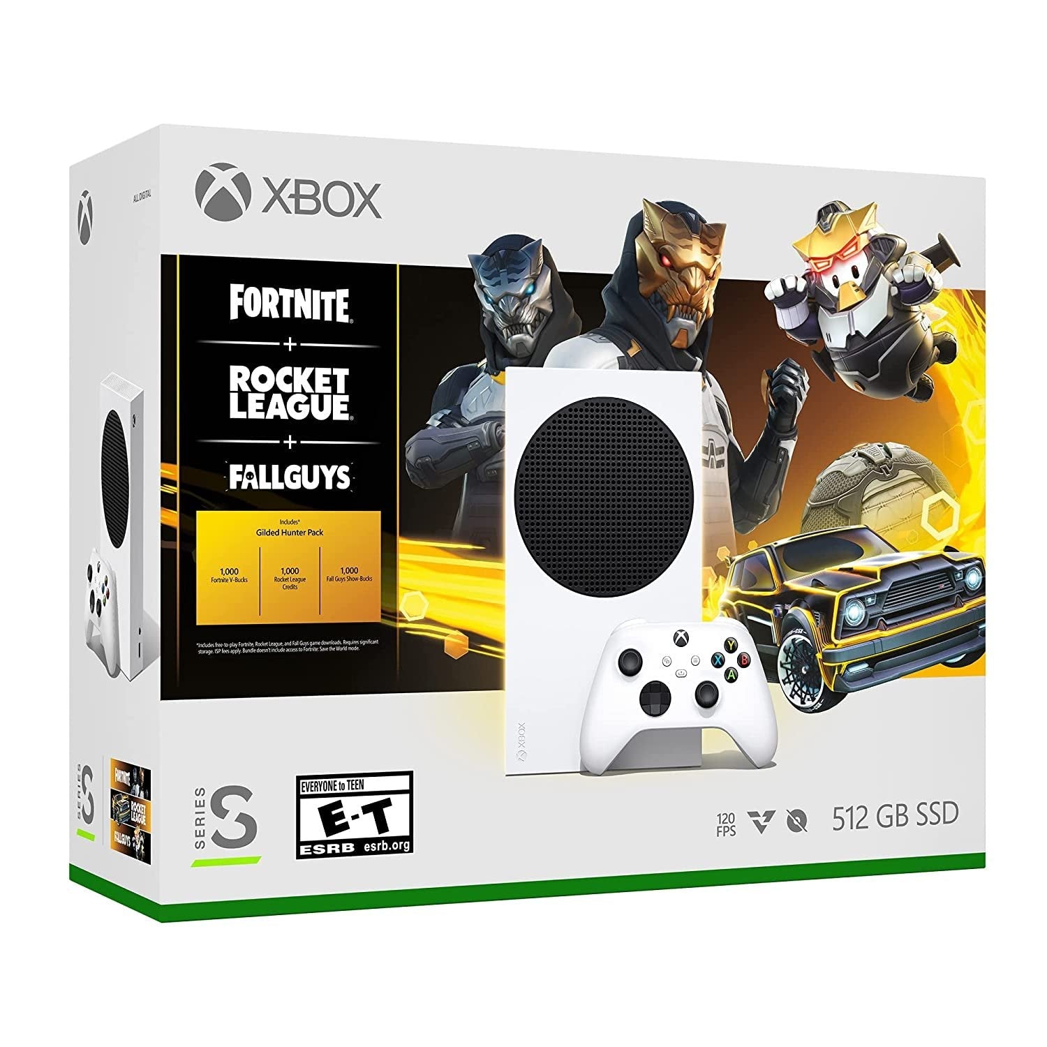 Xbox Series S - Paquete de cazador dorado B0B64M85WK