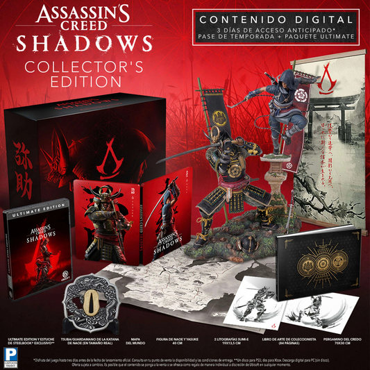 Assassins Creed Shadows Edición Coleccionista para PS5